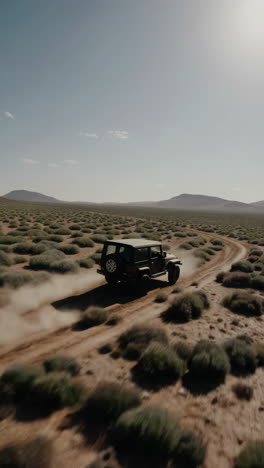 Jeep Off-Roading in the Desert