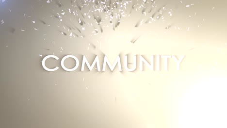 palabras clave de las redes sociales animación, renderización, fondo, bucle