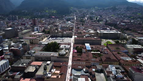 Downtown-Bogota,-Colombia