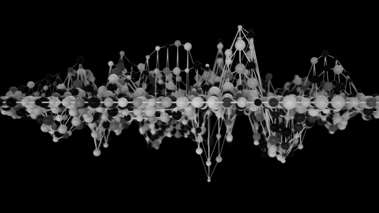 4k 네트워크 분자 mesh