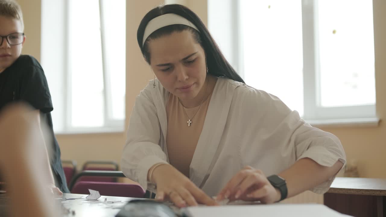 lección de inglés para niños en edad preescolar