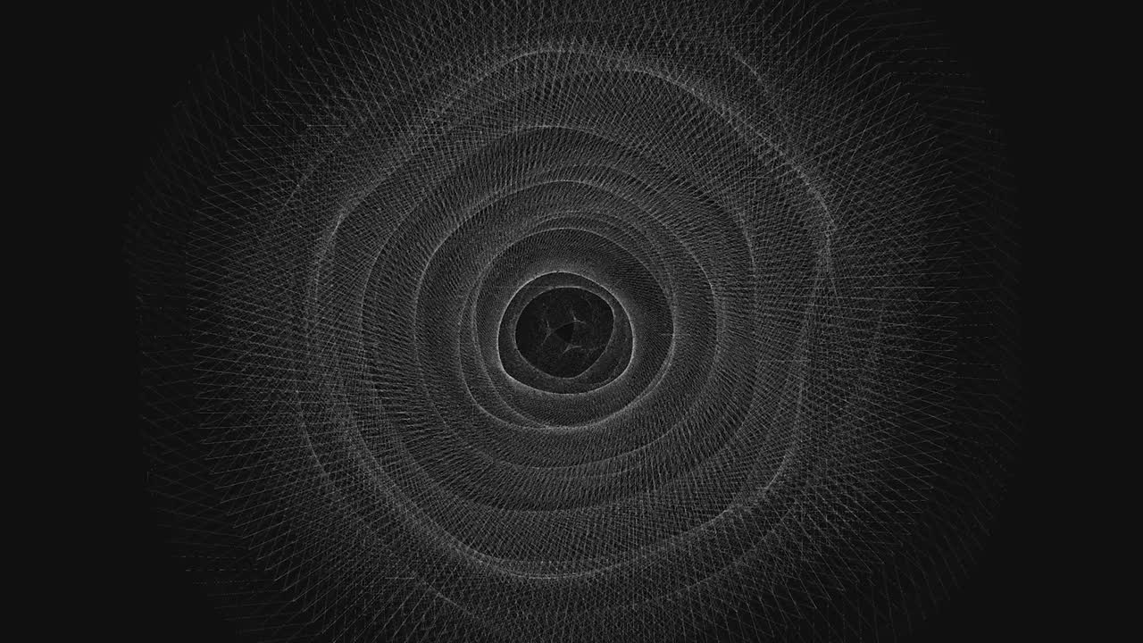 추상적인 배경 물리학적 기하학적 터널 vc