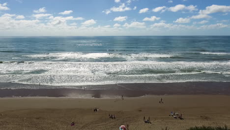 serenity on mar de ajo beach, argentina