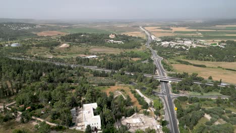 Hochauflösendes-4K-Luftdrohnenvideo-Von-Latrun-–-Israel