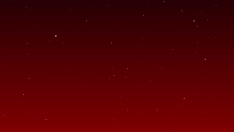 night-time sky star twinkle animation motion graphics particle glow stargazing background astronomy universe visual effect dark red