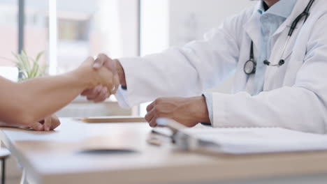 Handshake,-healthcare-and-doctor-with-his-patient