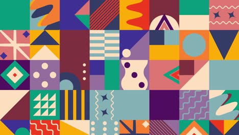 colorful geometric abstract background pattern