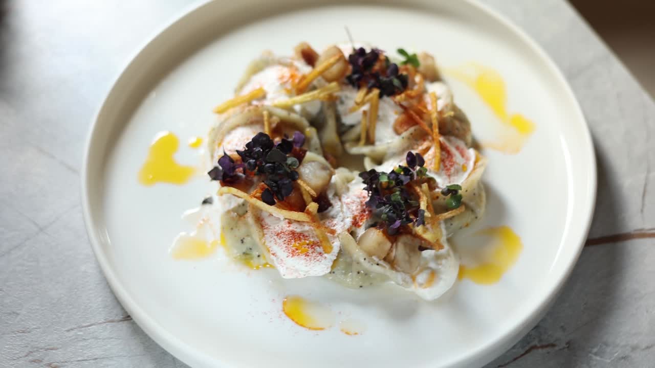 Delicious Creamy Dumplings