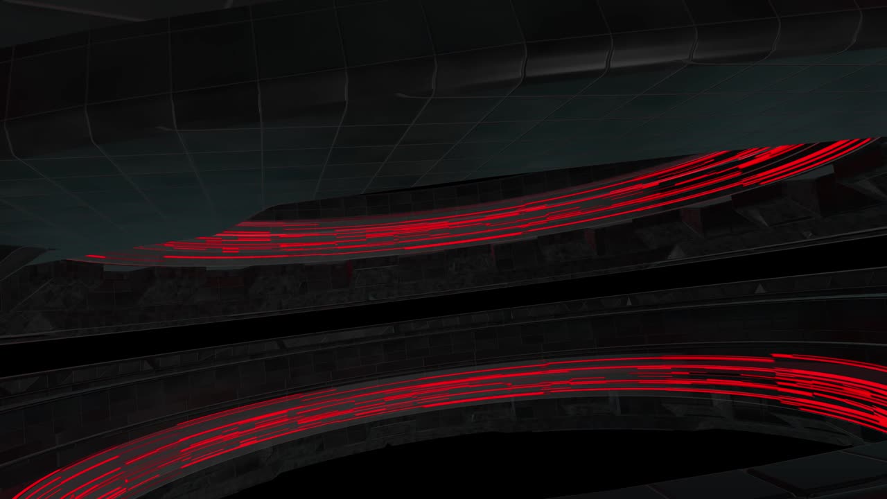 ciencia ficción creativa abstracta, estudio de alta tecnología, concepto de escenario giratorio circular, plataforma de neón, renderización 3d futurista.