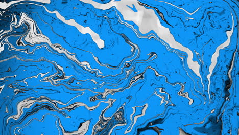 animación del fondo con ondas blancas y azules en movimiento