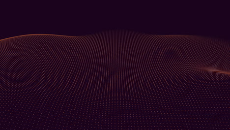 Neon-abstract-audio-waves-pattern-on-black-gradient