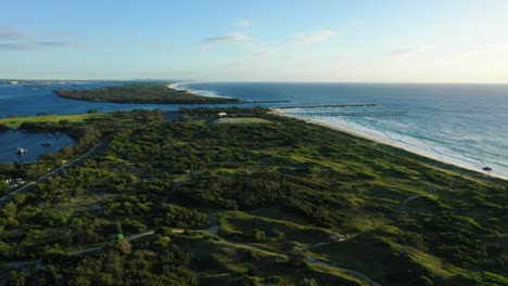 alto mirando de norte a sur isla stradbroke