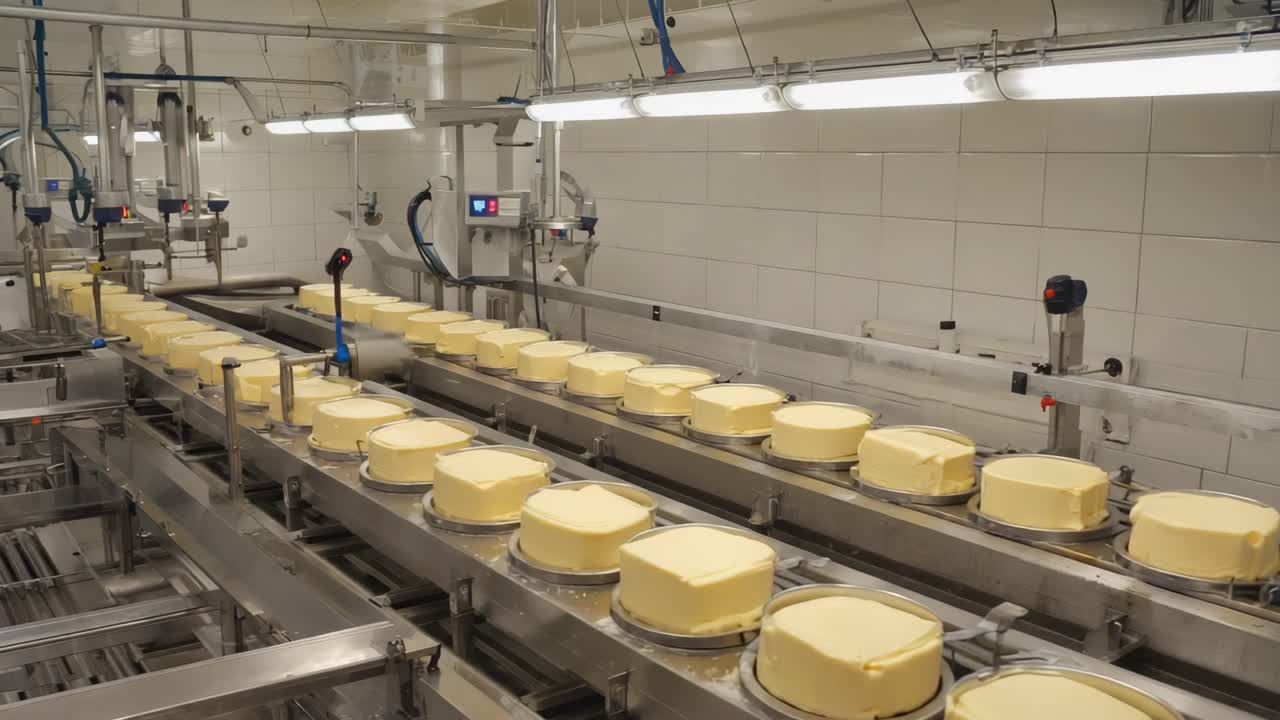Cheese Production in a Factory