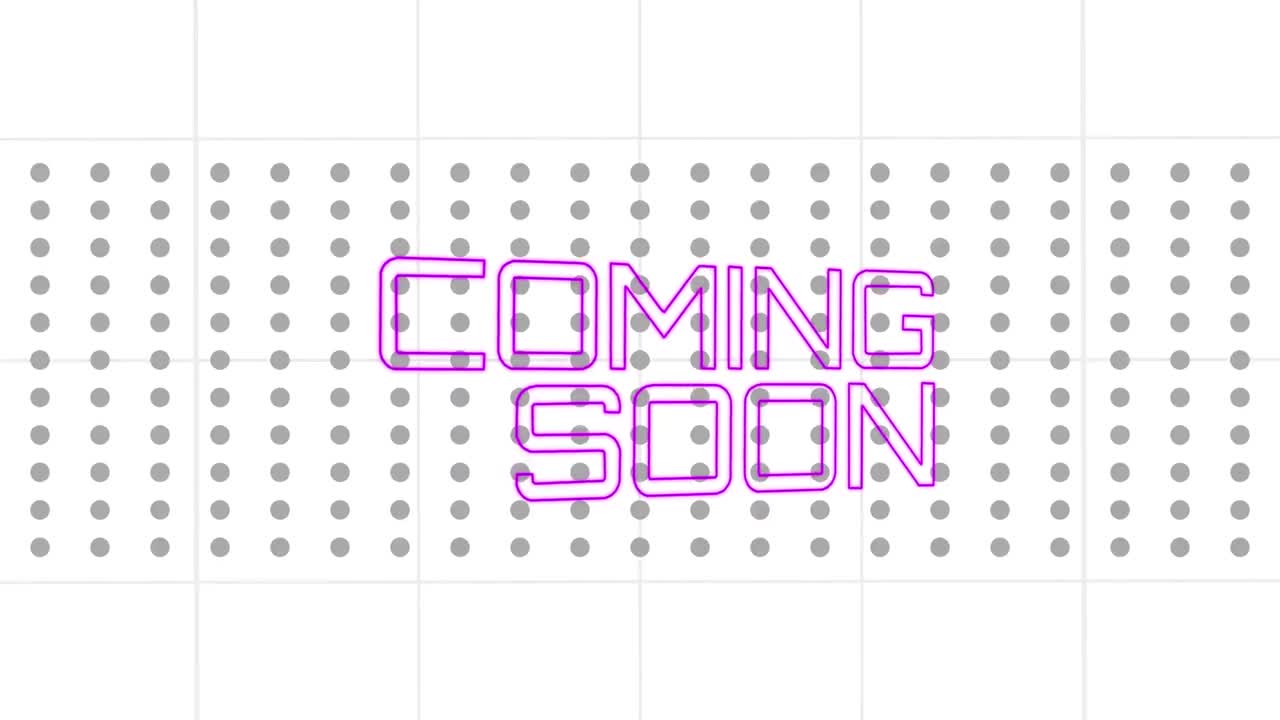 ⁇ 색 배경의 모양 위에 곧 올 텍스트의 애니메이션