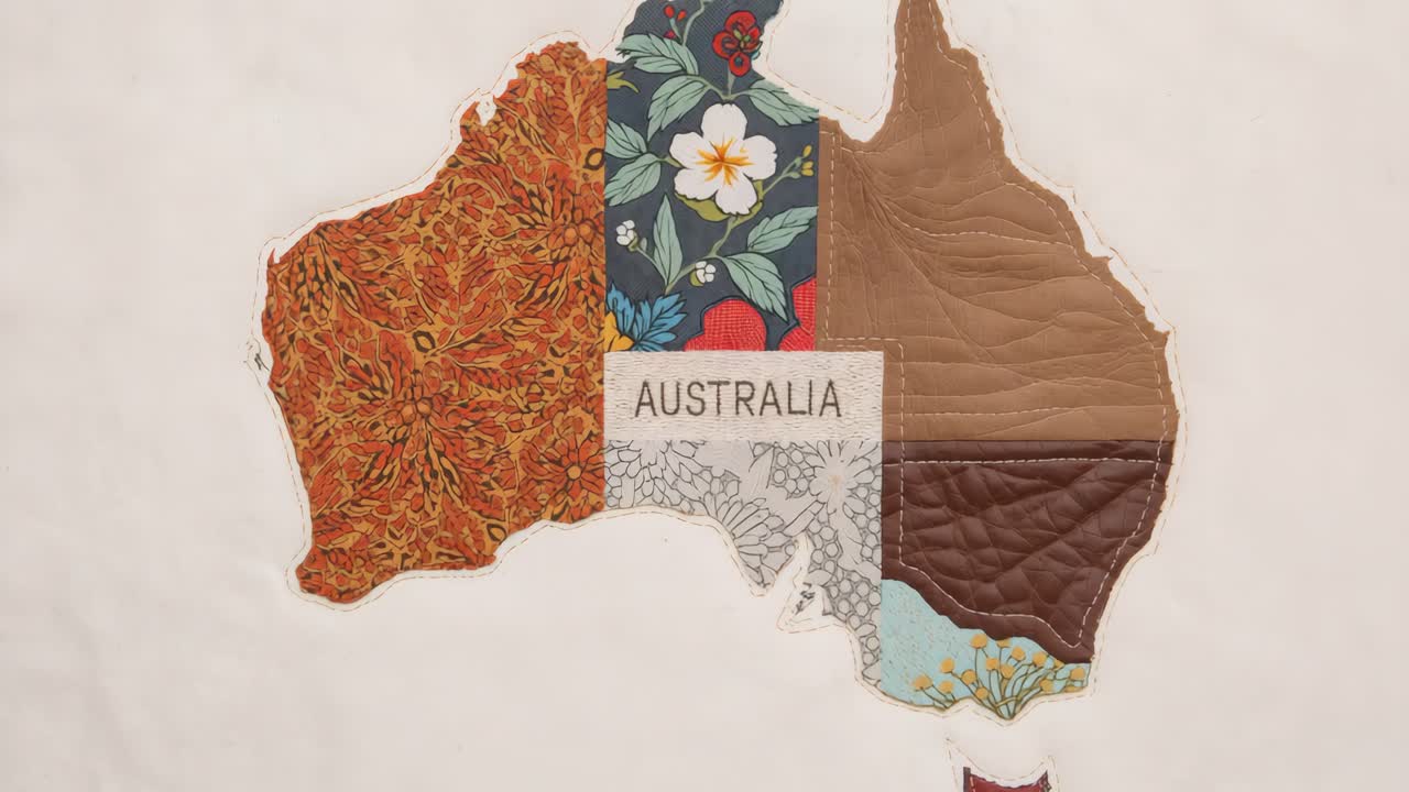 Fabric Map of Australia