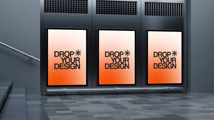Billboard Screen Mockup