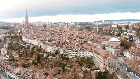 the old city, altstadt, medieval city center of bern, switzerland