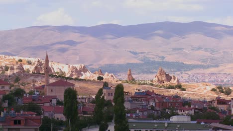 Hermosas-Nubes-De-Lapso-De-Tiempo-Sobre-Capadocia-Turquía