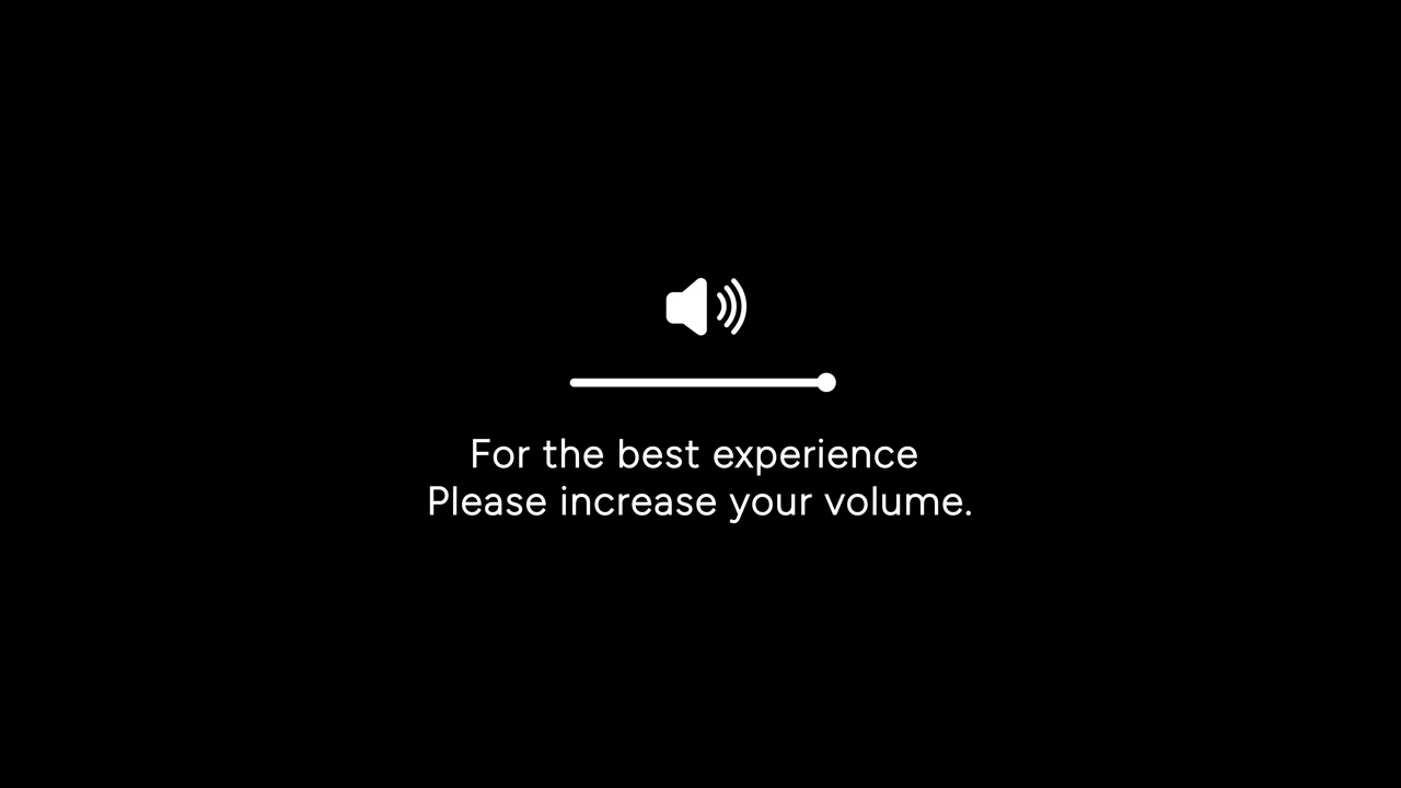 Volume Slider Speaker Icon With Best Experience Caption Animation