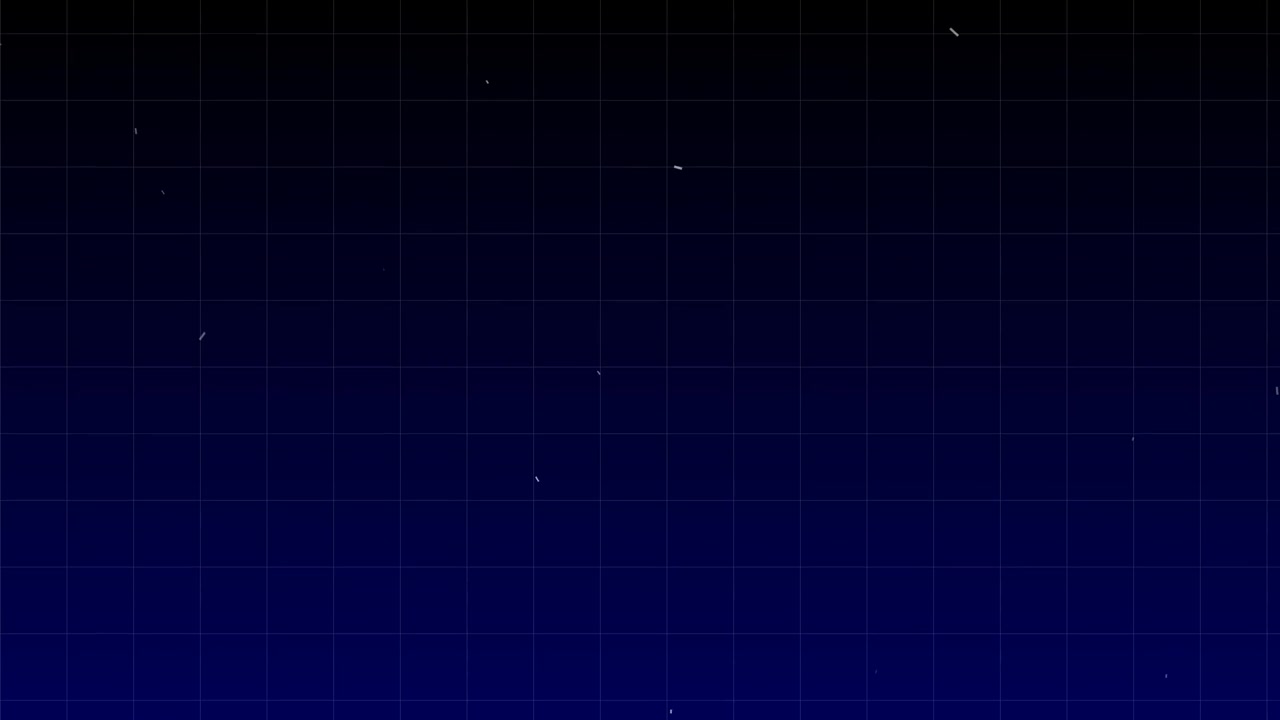 Abstract Digital Grid Background with Floating Particles
