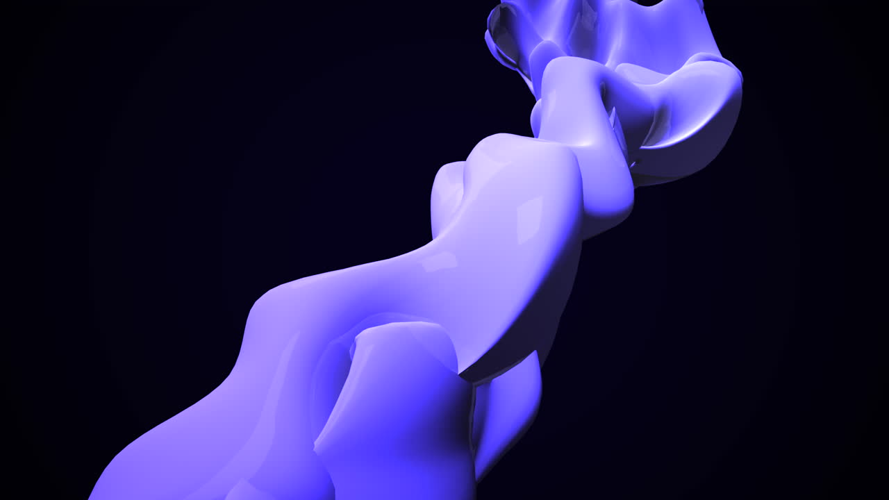 Motion dark purple liquid futuristic shapes 2