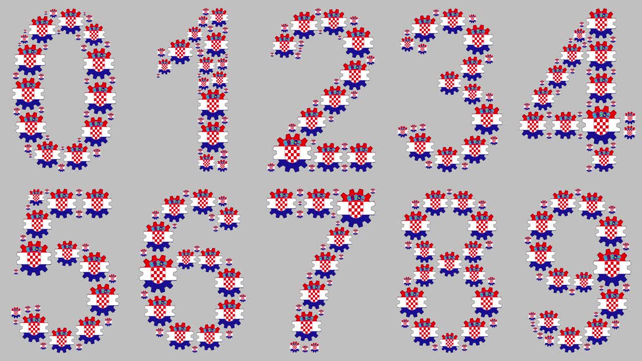 хорватский набор чисел