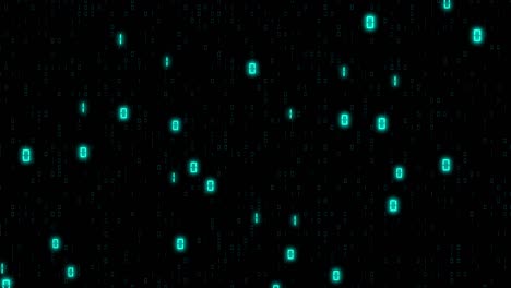 abstract background with binary code