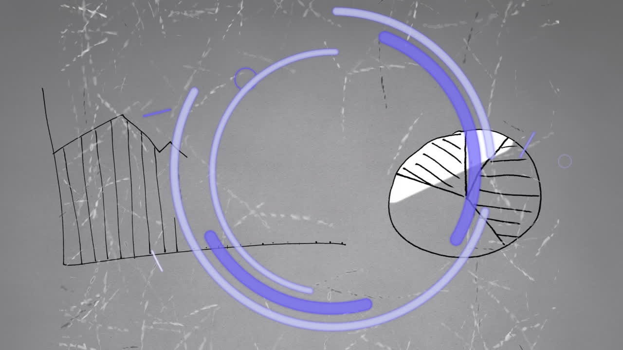 애니메이션의 알파 채널 요소는 눈을 형성하는 선의 투명성입니다.