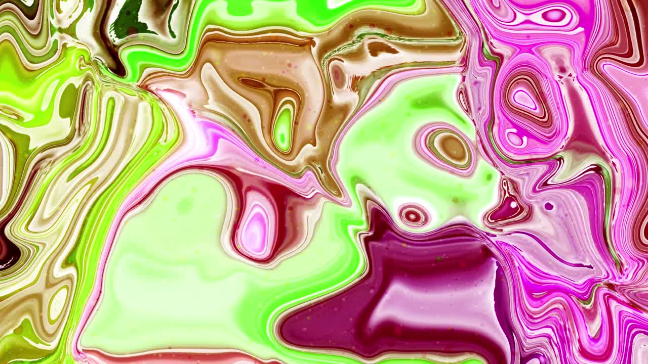 struttura acrilica astratta con ondate liquide colorate movimento di sfondo
