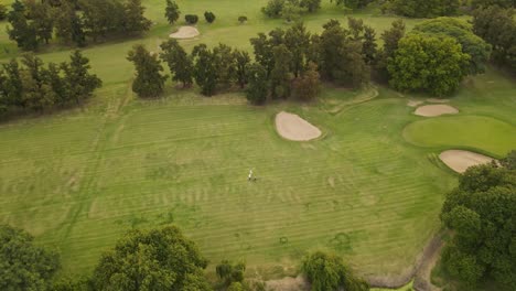 couple of golfers on golf course, golf club buenos aires in argentine