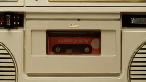 vintage cassette player
