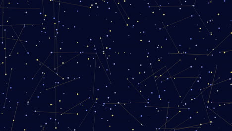 digital futuristic neon small dots on black gradient