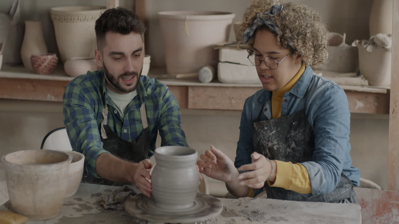 Pottery Class with Two Artists