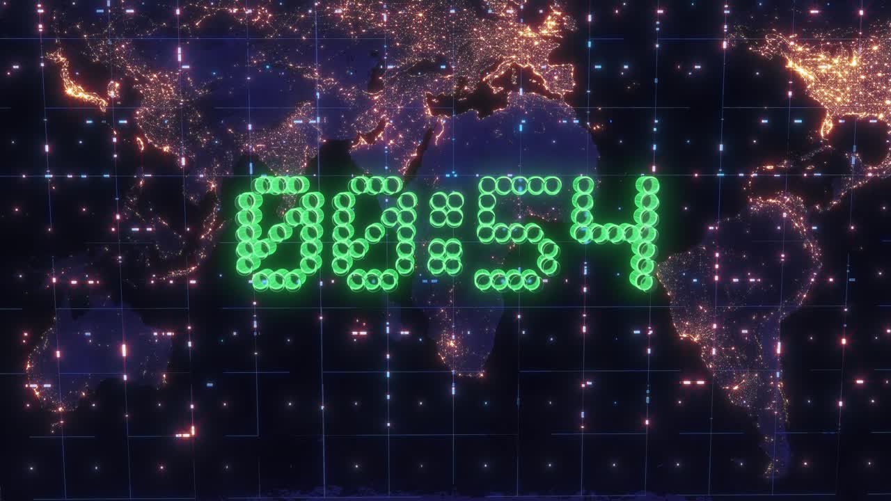 흥미진진한 3d 카운트다운 애니메이션