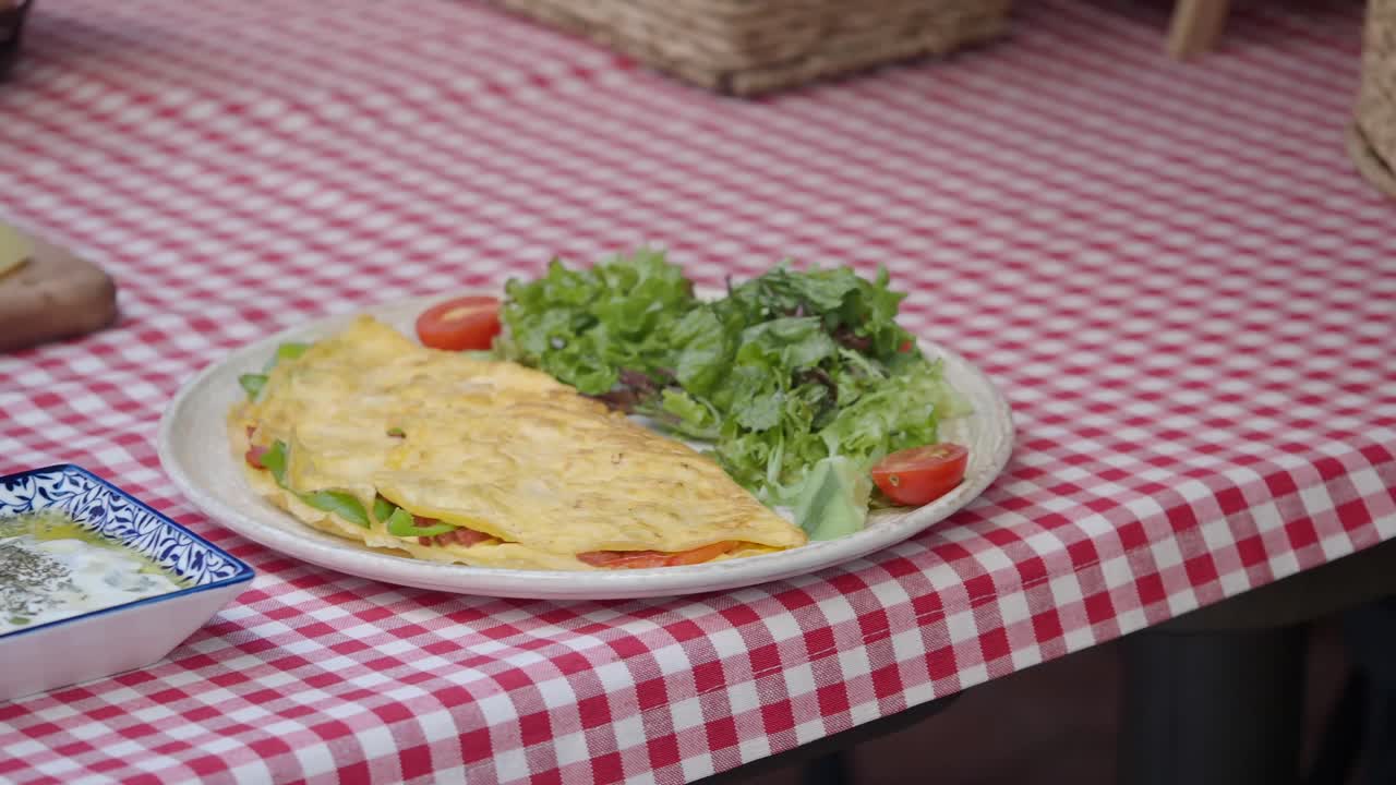 un delicioso desayuno turco
