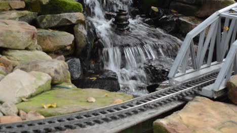 Juego-De-Trenes-De-Juguete-En-Pigeon-Forge,-Tennessee