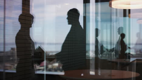4k footage of businesspeople shaking hands