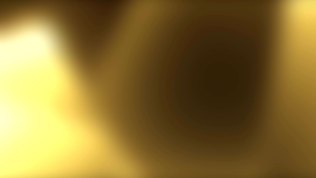 abstracto reflectores dorados brillantes y chispas bucle sin costuras efecto metálico fondo, oro vacaciones felices