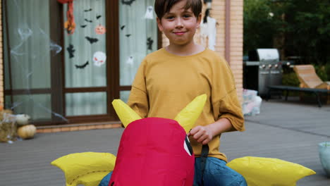 Disguised-boy-in-Halloween