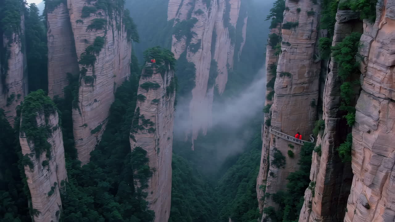 Zhangjiajie National Forest Park, China - Breathtaking Mountain Scenery