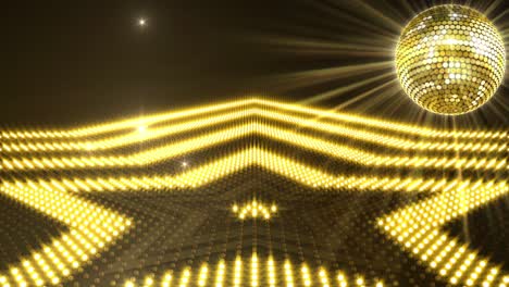 mirror ball disco lights club dance party glitter background