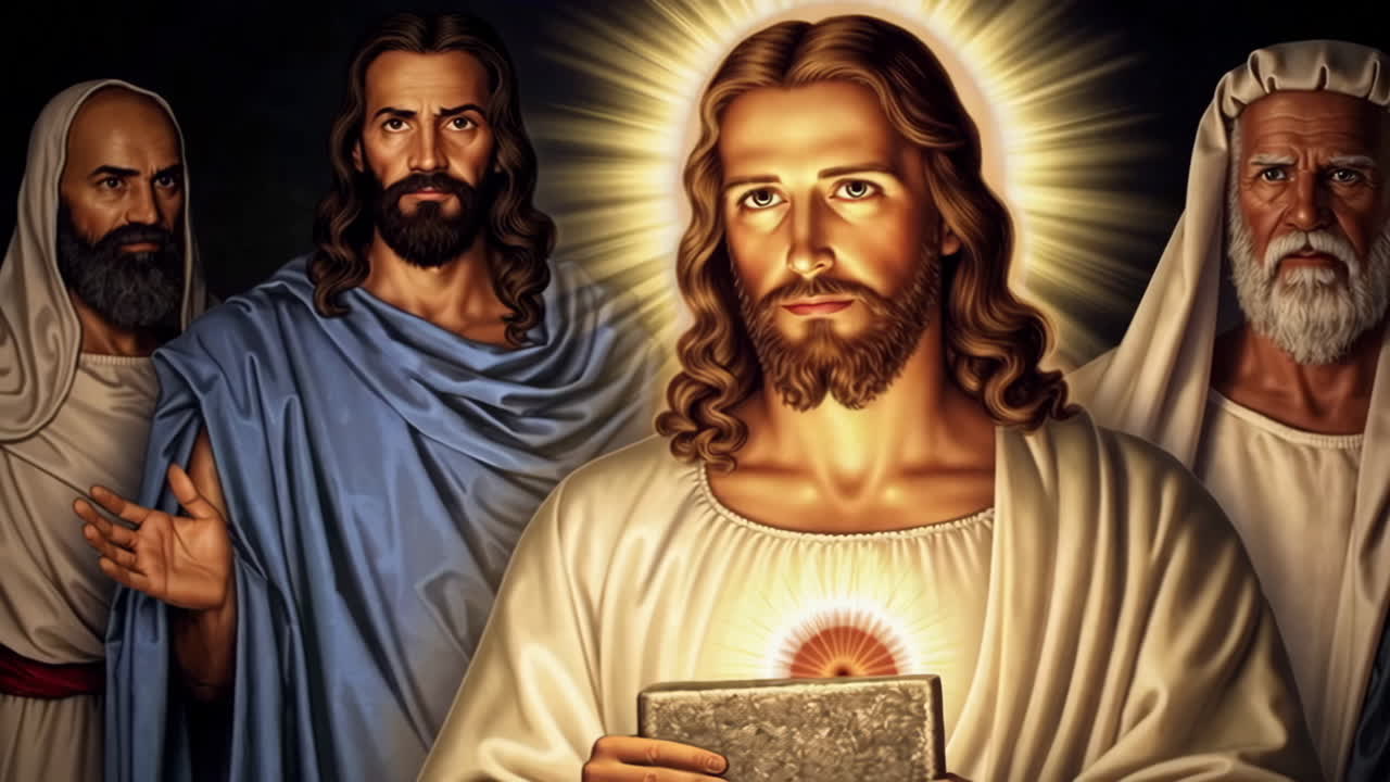 Jesus Christ and Disciples