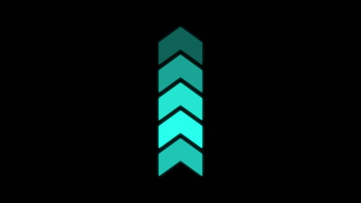 Arrows pointing upwards