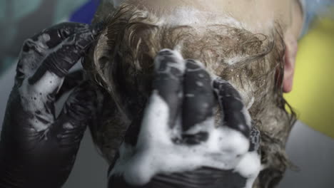 proceso de creación de estilo de cabello