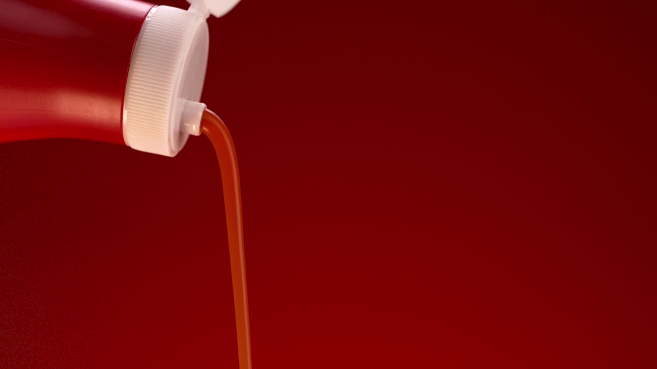 Ketchup Bottle Pouring