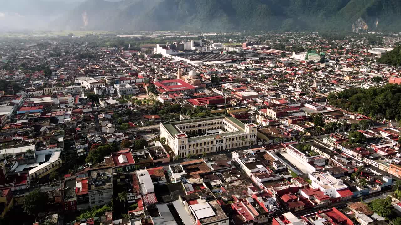 vista orbital del pueblo de orizaba