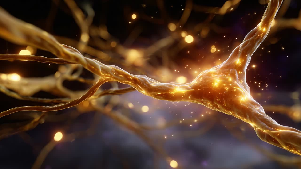 A Mesmerizing Journey Through the Complex World of Neural Connections: Illuminating Neurons and Synapses Showcasing the Intricacies of the Nervous System in Action