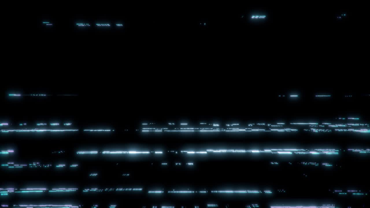 Cyber Glitches C With Alpha Channel-6 Sec_4K Resolution