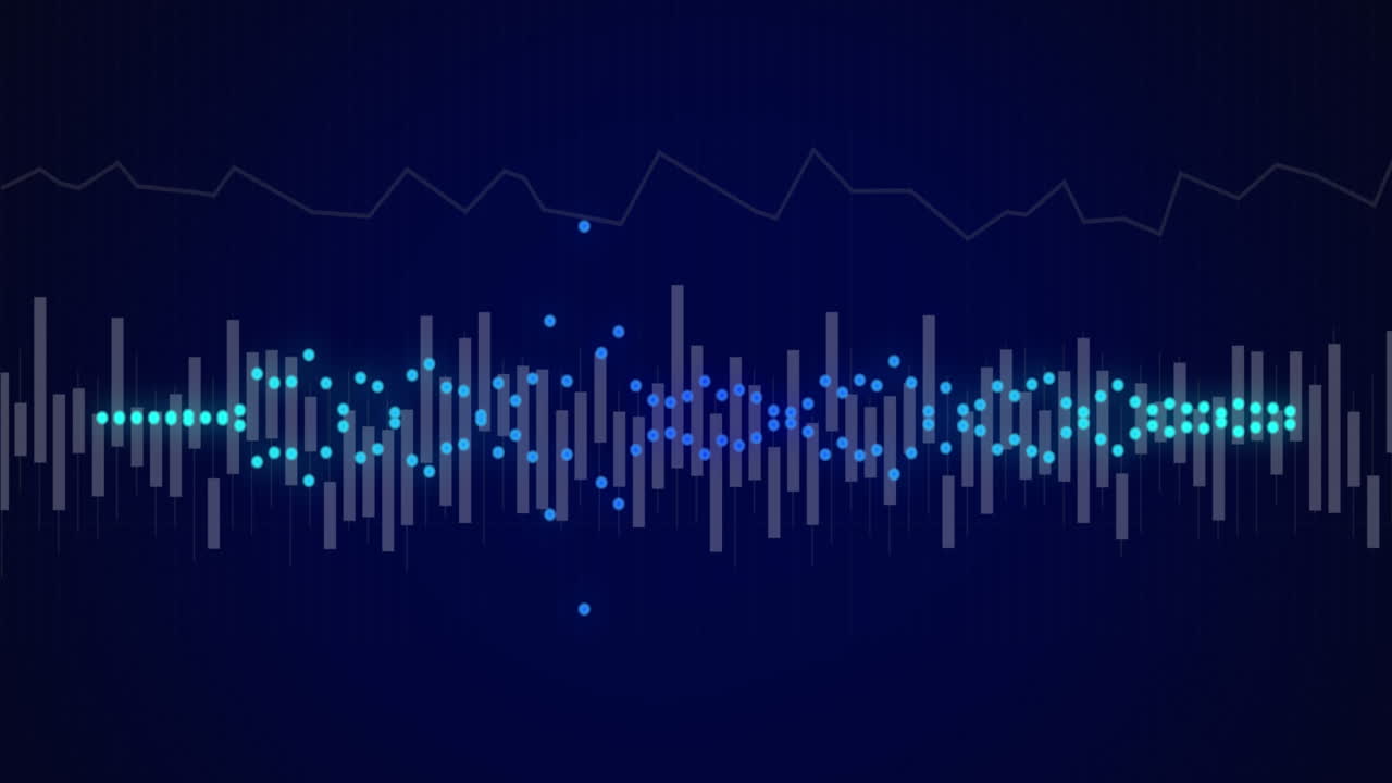 검은색 배경에 움직이는 열의 애니메이션