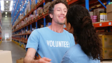 Warehouse-worker-doing-a-charitable-work-